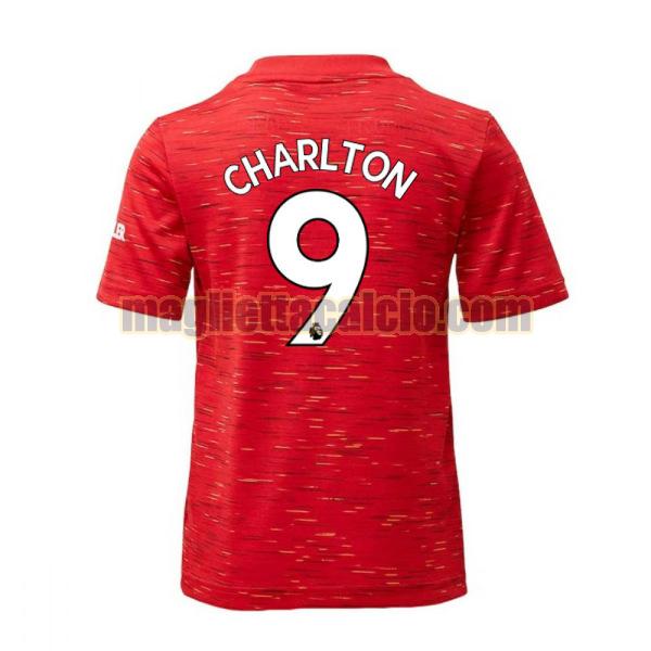 maglia charlton 9 manchester united uomo prima 2020-2021