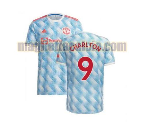 maglia charlton 9 manchester united uomo seconda 2021-2022