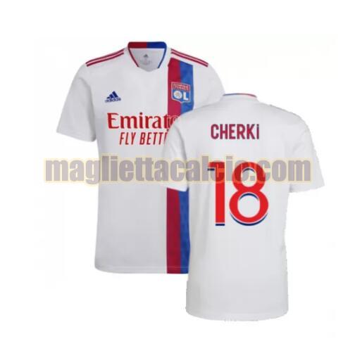 maglia cherki 18 olympique lyon uomo prima 2021-2022