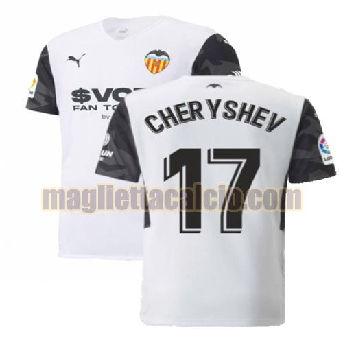 maglia cheryshev 17 valencia uomo prima 2021-2022