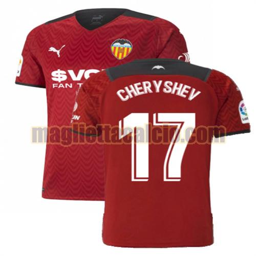 maglia cheryshev 17 valencia uomo seconda 2021-2022
