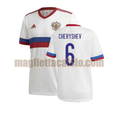 maglia cheryshev 6 russia uomo seconda 2020-2021