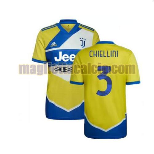 maglia chiellini 3 juventus uomo terza 2021-2022