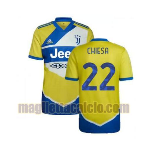 maglia chiesa 22 juventus uomo terza 2021-2022