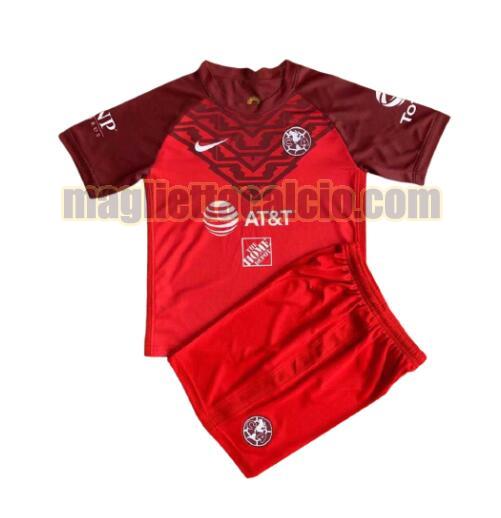 maglia club américa bambino portiera rosso 2021-2022
