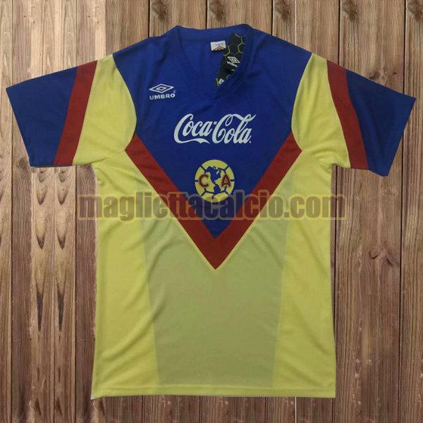 maglia club américa uomo giallo prima divisa 1988-1989
