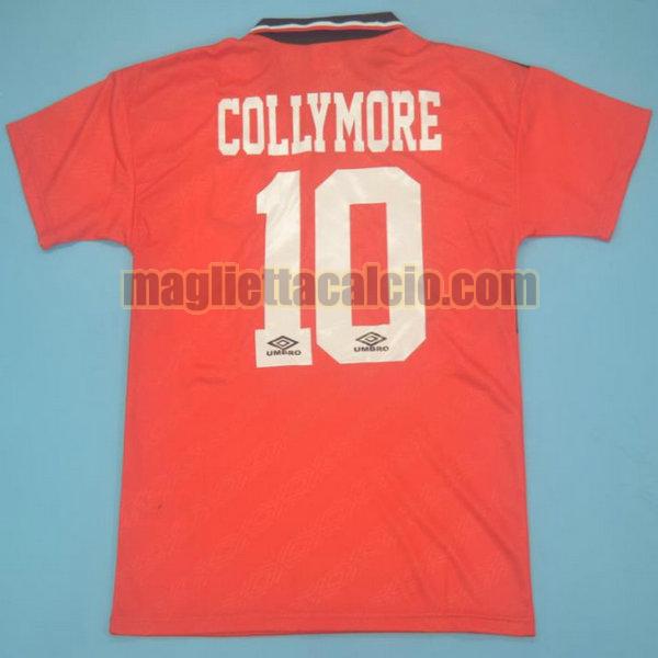 maglia collymore 10 nottingham forest rosso prima 1994-1996