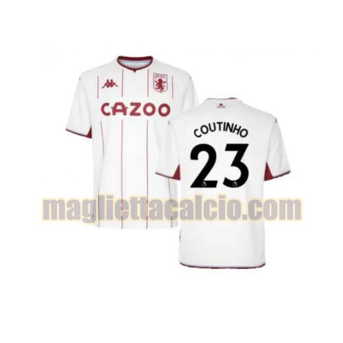 maglia coutinho 23 aston villa uomo seconda 2021-2022