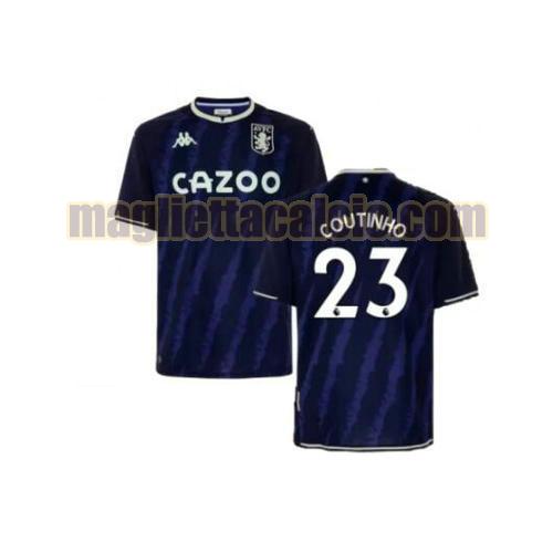 maglia coutinho 23 aston villa uomo terza 2021-2022