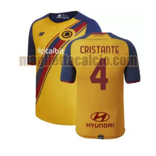 maglia cristante 4 as roma uomo terza 2021-2022