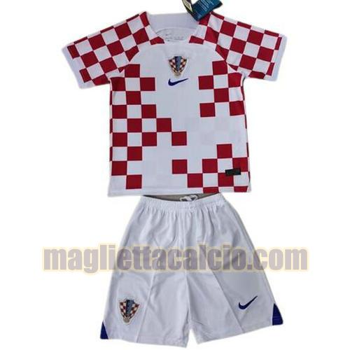 maglia croazia bambino prima 2022