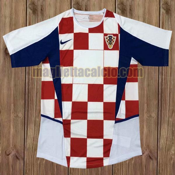 maglia croazia uomo bianca prima divisa 2002