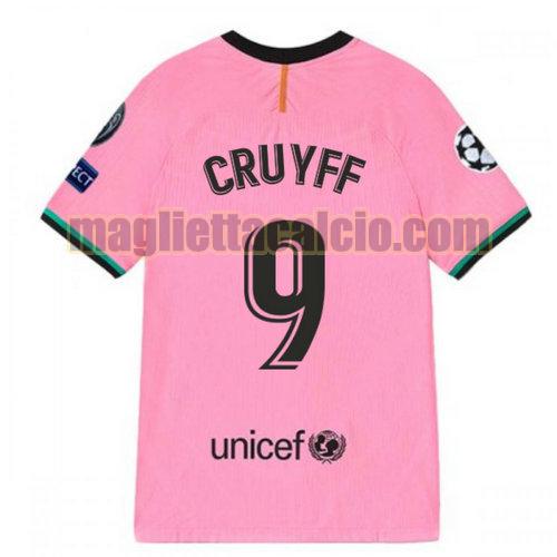 maglia cruyff 9 barcellona uomo terza 2020-2021