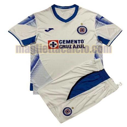 maglia cruz azul bambino seconda 2021-2022