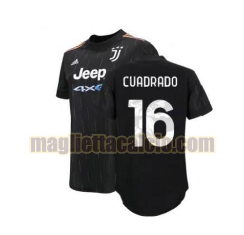 maglia cuadrado 16 juventus uomo seconda 2021-2022