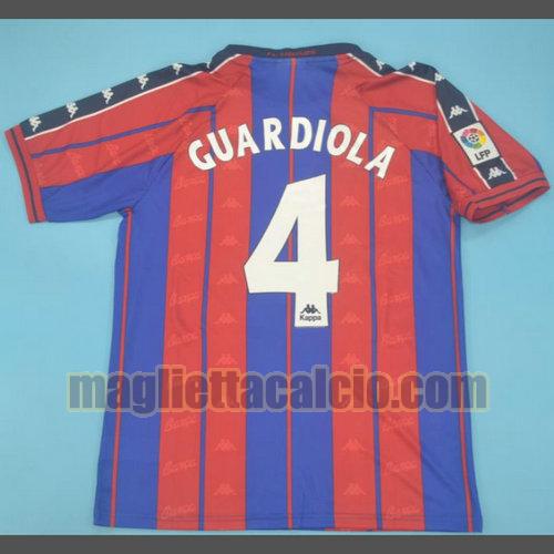 maglia cuardiola 4 barcellona uomo prima divisa 1997-1998