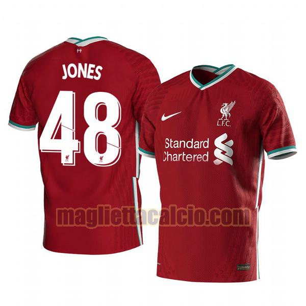maglia curtis jones 48 liverpool uomo prima 2020-2021