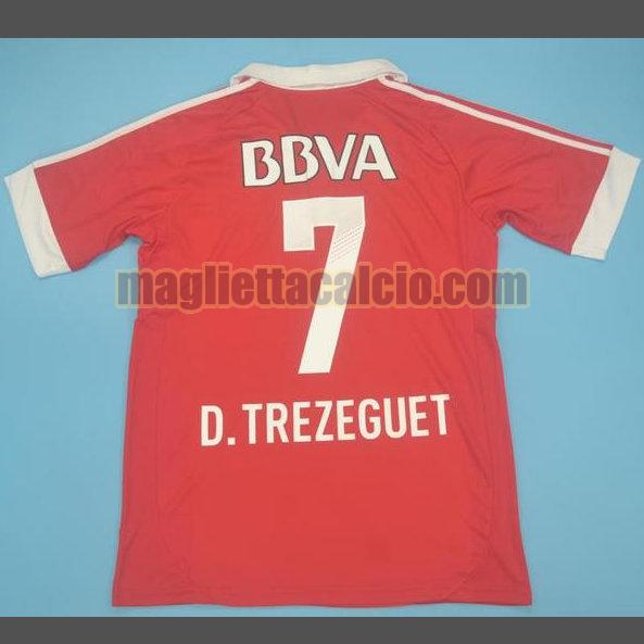 maglia d.trezeguet 7 river plate rosso seconda 2012-2013