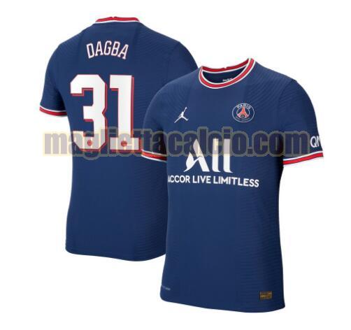 maglia dagba 31 paris saint germain uomo prima 2021-2022