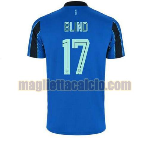 maglia daley blind 17 ajax uomo seconda 2021-2022