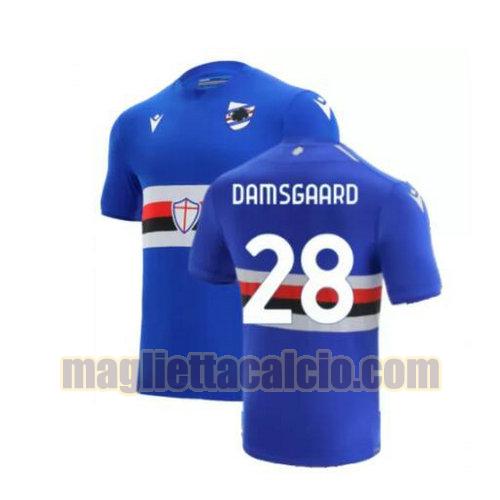 maglia damsgaard 28 sampdoria uomo prima 2021-2022