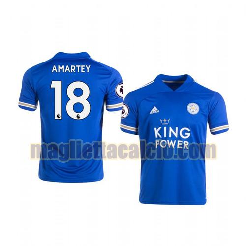 maglia daniel amartey 18 leicester city uomo prima 2020-2021