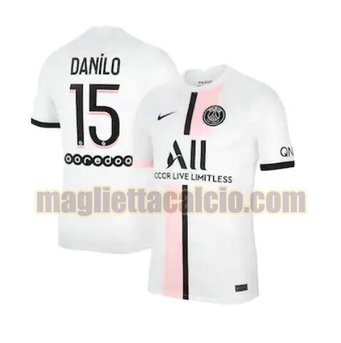 maglia danilo 15 paris saint germain uomo seconda 2021-2022