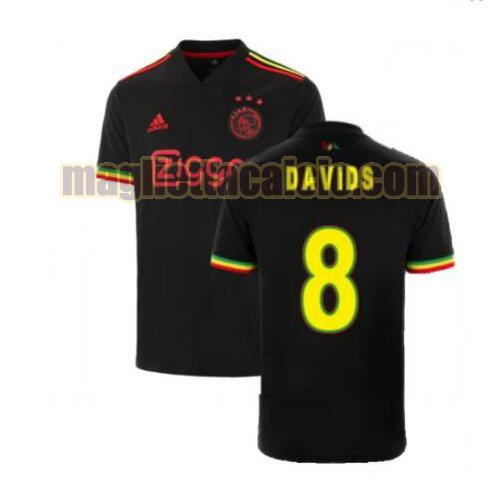 maglia davids 8 ajax uomo terza 2021-2022