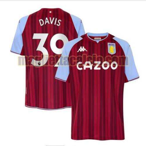 maglia davis 39 aston villa uomo prima 2021-2022