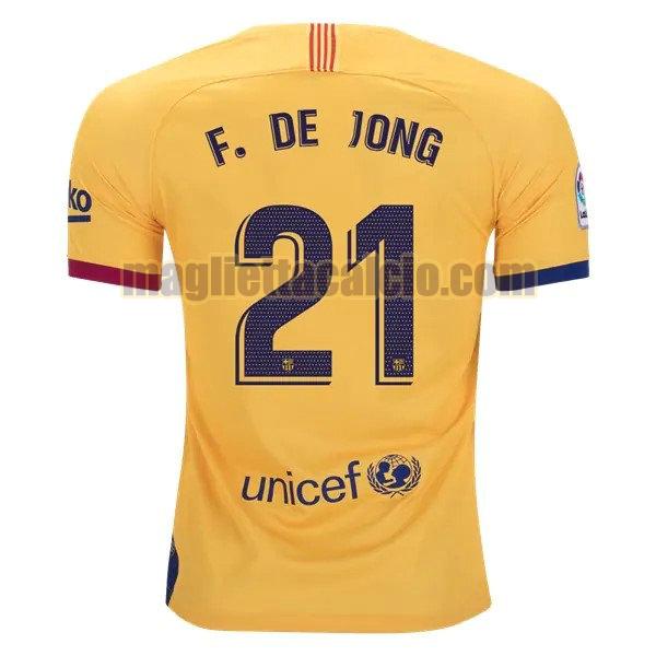 maglia de jong 21 barcellona uomo seconda divise 2019-2020