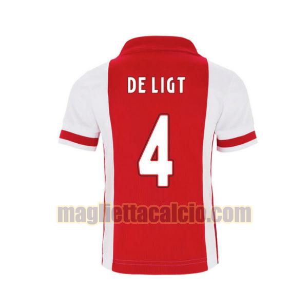 maglia de ligt 4 ajax uomo prima 2020-2021