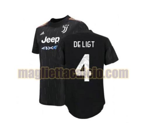 maglia de ligt 4 juventus uomo seconda 2021-2022