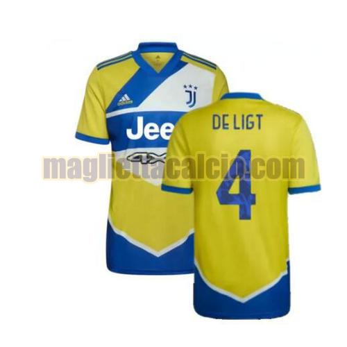 maglia de ligt 4 juventus uomo terza 2021-2022