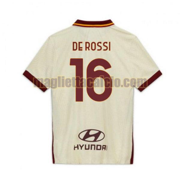 maglia de rossi 16 as roma uomo seconda 2020-2021