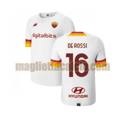 maglia de rossi 16 as roma uomo seconda 2021-2022