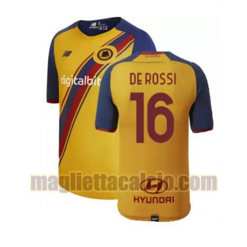 maglia de rossi 16 as roma uomo terza 2021-2022