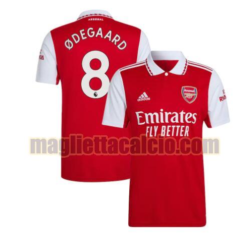 maglia degaard 8 arsenal uomo prima 2022-2023