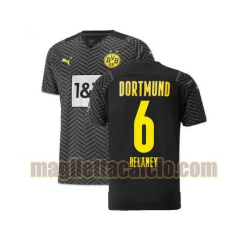 maglia delaney 6 borussia dortmund uomo seconda 2021-2022
