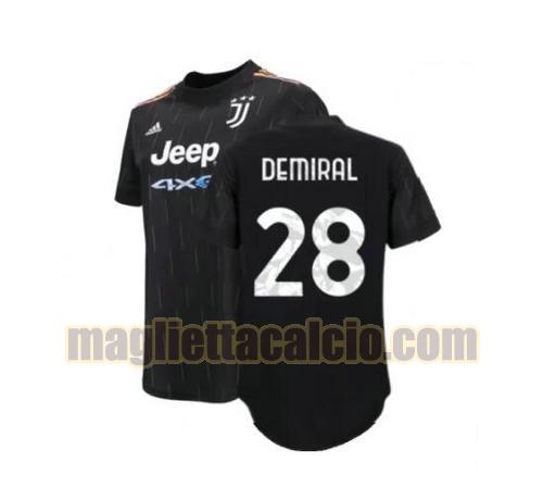 maglia demiral 28 juventus uomo seconda 2021-2022