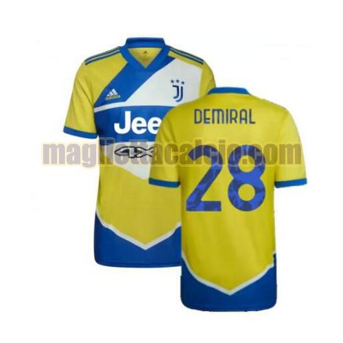 maglia demiral 28 juventus uomo terza 2021-2022