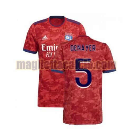 maglia denayer 5 lille uomo seconda 2021-2022