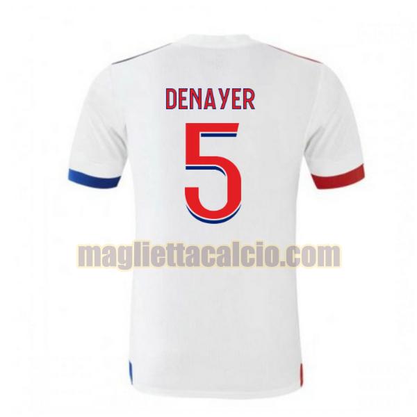 maglia denayer 5 olympique lyon uomo prima 2020-2021