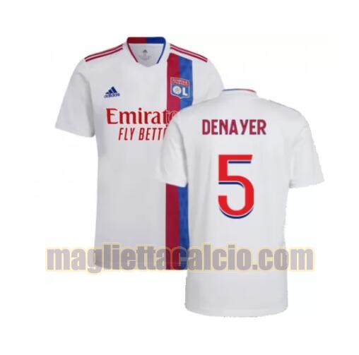 maglia denayer 5 olympique lyon uomo prima 2021-2022