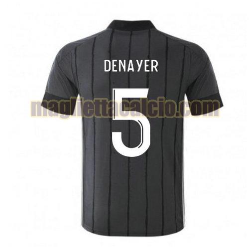 maglia denayer 5 olympique lyon uomo seconda 2020-2021