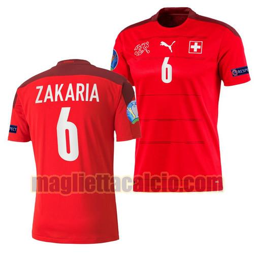 maglia denis zakaria 6 svizzera uomo prima 2021-2022