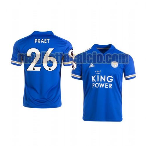 maglia dennis praet 26 leicester city uomo prima 2020-2021