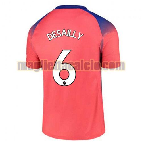 maglia desailly 6 chelsea uomo terza 2020-2021