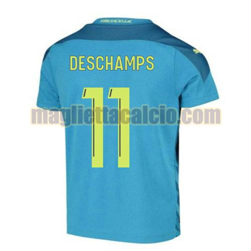 maglia deschamps 11 olympique marsiglia uomo terza 2020-2021