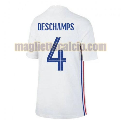 maglia deschamps 4 francia uomo seconda 2020-2021