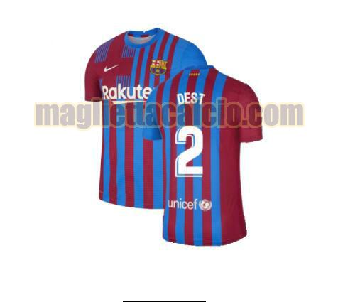 maglia dest 2 barcellona uomo prima 2021-2022